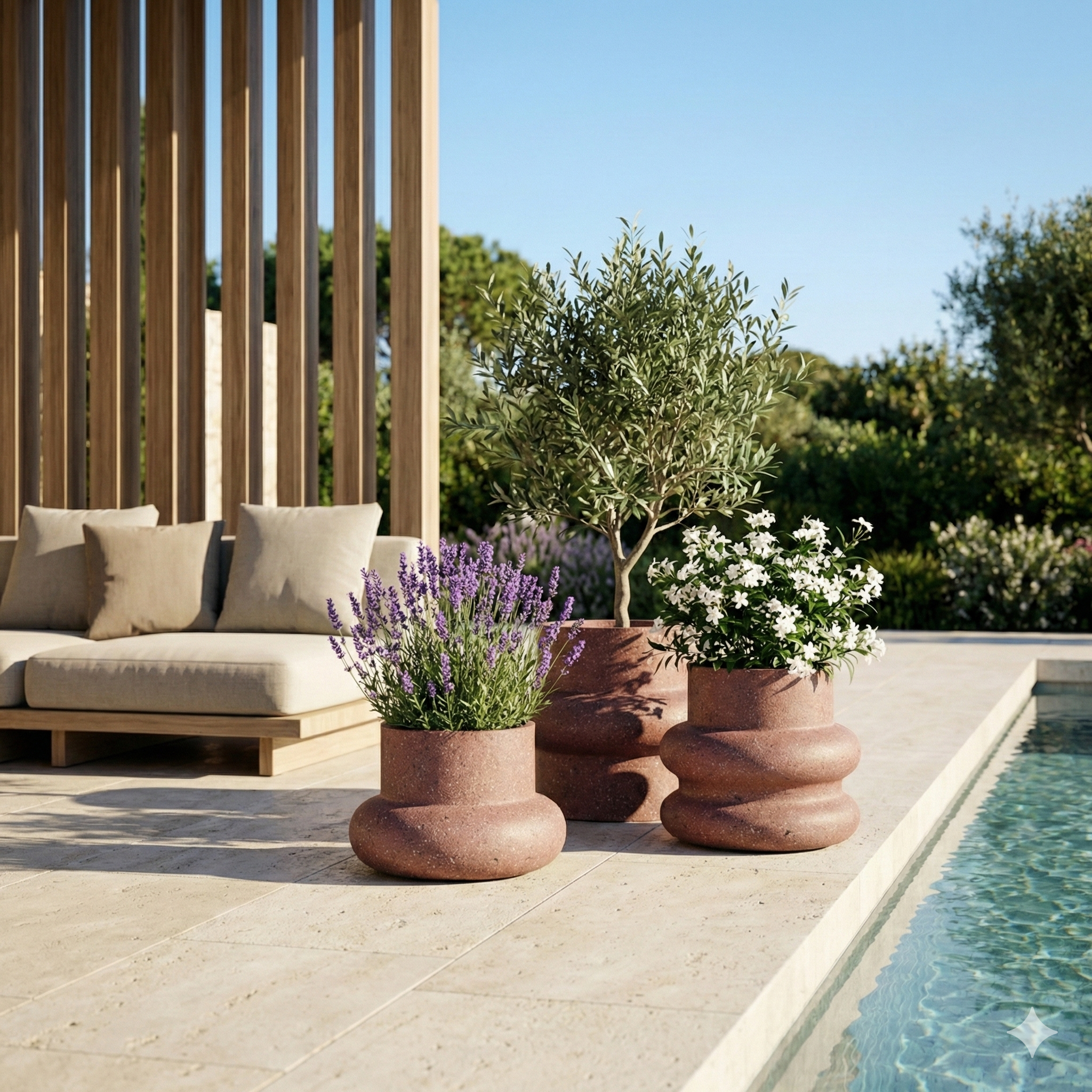 RING Hafif Beton Saksı 